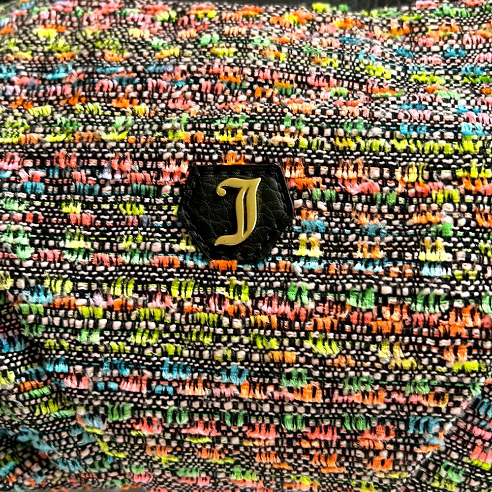 Juicy Couture Multicolored Fold-over Fabric Purse Crossbody
14x9x4 - Picture 16 of 17